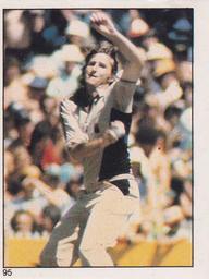 1982 Scanlens Cricket Stickers #95 Ewen Chatfield Front