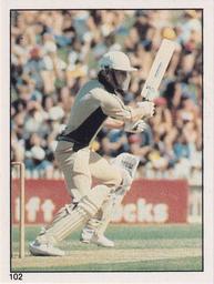 1982 Scanlens Cricket Stickers #102 Mark Burgess Front