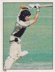 1982 Scanlens Cricket Stickers #105 Warren Lees Front