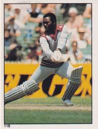1982 Scanlens Cricket Stickers #118 Malcolm Marshall Front