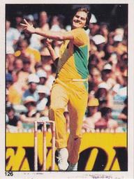 1982 Scanlens Cricket Stickers #126 Terry Alderman Front