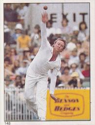 1982 Scanlens Cricket Stickers #148 Kim Hughes Front