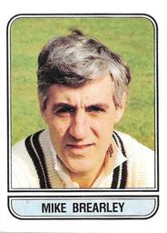 1983 Panini World Of Cricket Stickers #3 Mike Brearley Front