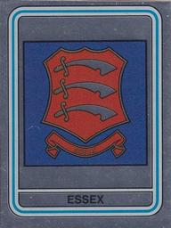 1983 Panini World Of Cricket Stickers #18 Essex Front