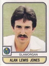 1983 Panini World Of Cricket Stickers #40 Alan Lewis Jones Front