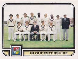 1983 Panini World Of Cricket Stickers #47 Gloucestershire Front