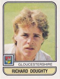 1983 Panini World Of Cricket Stickers #58 Richard Doughty Front