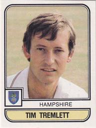 1983 Panini World Of Cricket Stickers #69 Tim Tremlett Front