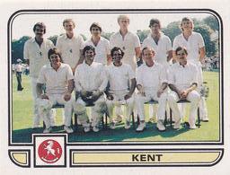 1983 Panini World Of Cricket Stickers #75 Kent Front