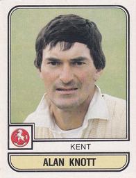 1983 Panini World Of Cricket Stickers #83 Alan Knott Front
