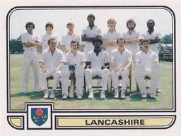 1983 Panini World Of Cricket Stickers #89 Lancashire Front
