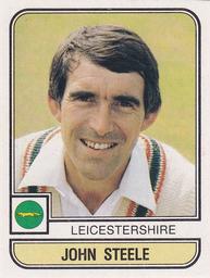 1983 Panini World Of Cricket Stickers #106 John Steele Front