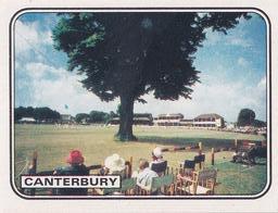 1983 Panini World Of Cricket Stickers #131 Canterbury Front