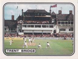 1983 Panini World Of Cricket Stickers #135 Trent Bridge Front