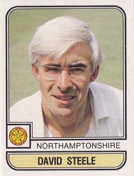1983 Panini World Of Cricket Stickers #146 David Steele Front