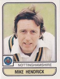 1983 Panini World Of Cricket Stickers #161 Mike Hendrick Front