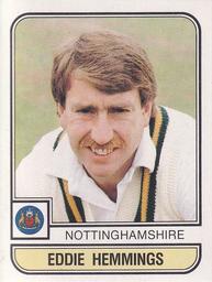 1983 Panini World Of Cricket Stickers #164 Eddie Hemmings Front