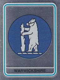 1983 Panini World Of Cricket Stickers #208 Warwickshire Front