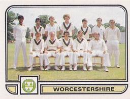 1983 Panini World Of Cricket Stickers #223 Worcestershire Front