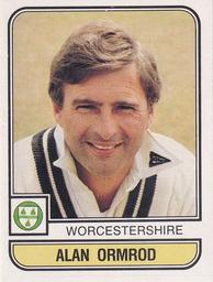 1983 Panini World Of Cricket Stickers #226 Alan Ormrod Front