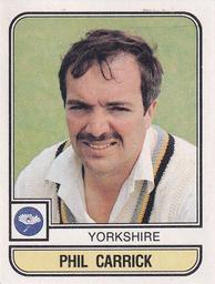1983 Panini World Of Cricket Stickers #249 Phil Carrick Front