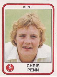 1983 Panini World Of Cricket Stickers #257 Chris Penn Front