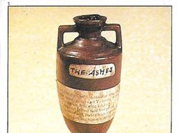 1983 Scanlens Cricket Stickers #1 Ashes Urn Front