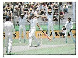 1983 Scanlens Cricket Stickers #6 Chris Tavare / Rod Marsh / Geoff Lawson Front