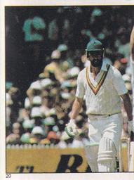 1983 Scanlens Cricket Stickers #20 Geoff Cook / Rodney Hogg Front