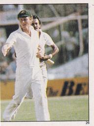 1983 Scanlens Cricket Stickers #26 Kim Hughes / Greg Chappell Front