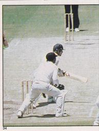1983 Scanlens Cricket Stickers #34 Allan Border / Bob Taylor Front