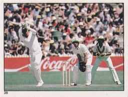 1983 Scanlens Cricket Stickers #38 Kim Hughes Front