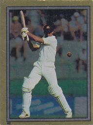 1983 Scanlens Cricket Stickers #46 David Hookes Front