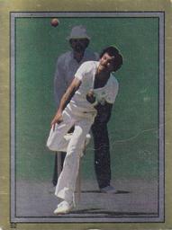 1983 Scanlens Cricket Stickers #52 Bruce Yardley Front