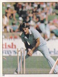 1983 Scanlens Cricket Stickers #80 Jeremy Coney / Ian Botham Front