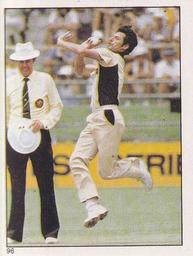 1983 Scanlens Cricket Stickers #96 Richard Hadlee Front
