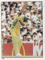1983 Scanlens Cricket Stickers #108 Kepler Wessels Front