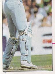 1983 Scanlens Cricket Stickers #116 David Gower Front