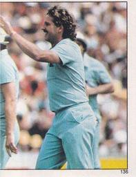 1983 Scanlens Cricket Stickers #136 Vic Marks / Chris Tavare Front