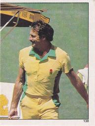 1983 Scanlens Cricket Stickers #138 John Maguire / Dennis Lillee Front