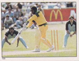 1983 Scanlens Cricket Stickers #155 Roland Butcher Front