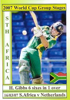 2007 Cricket World Cup #16 Herschelle Gibbs Front
