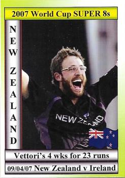 2007 Cricket World Cup #24 Daniel Vettori Front