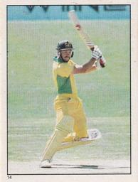 1984 Scanlens Cricket Stickers #14 Steve Smith Front