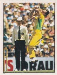 1984 Scanlens Cricket Stickers #15 Ken MacLeay Front