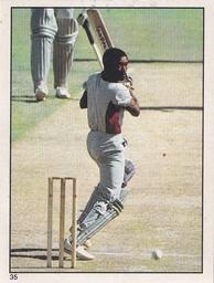 1984 Scanlens Cricket Stickers #35 Eldine Baptiste Front