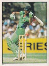 1984 Scanlens Cricket Stickers #45 Mohsin Khan Front