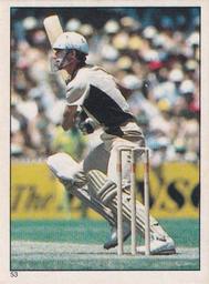 1984 Scanlens Cricket Stickers #53 Richard Hadlee Front