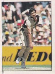 1984 Scanlens Cricket Stickers #57 Richard Hadlee Front