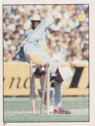 1984 Scanlens Cricket Stickers #67 Syed Kirmani Front